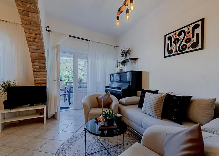 Modern Fisherman's Stone House Brna Vakantiehuis